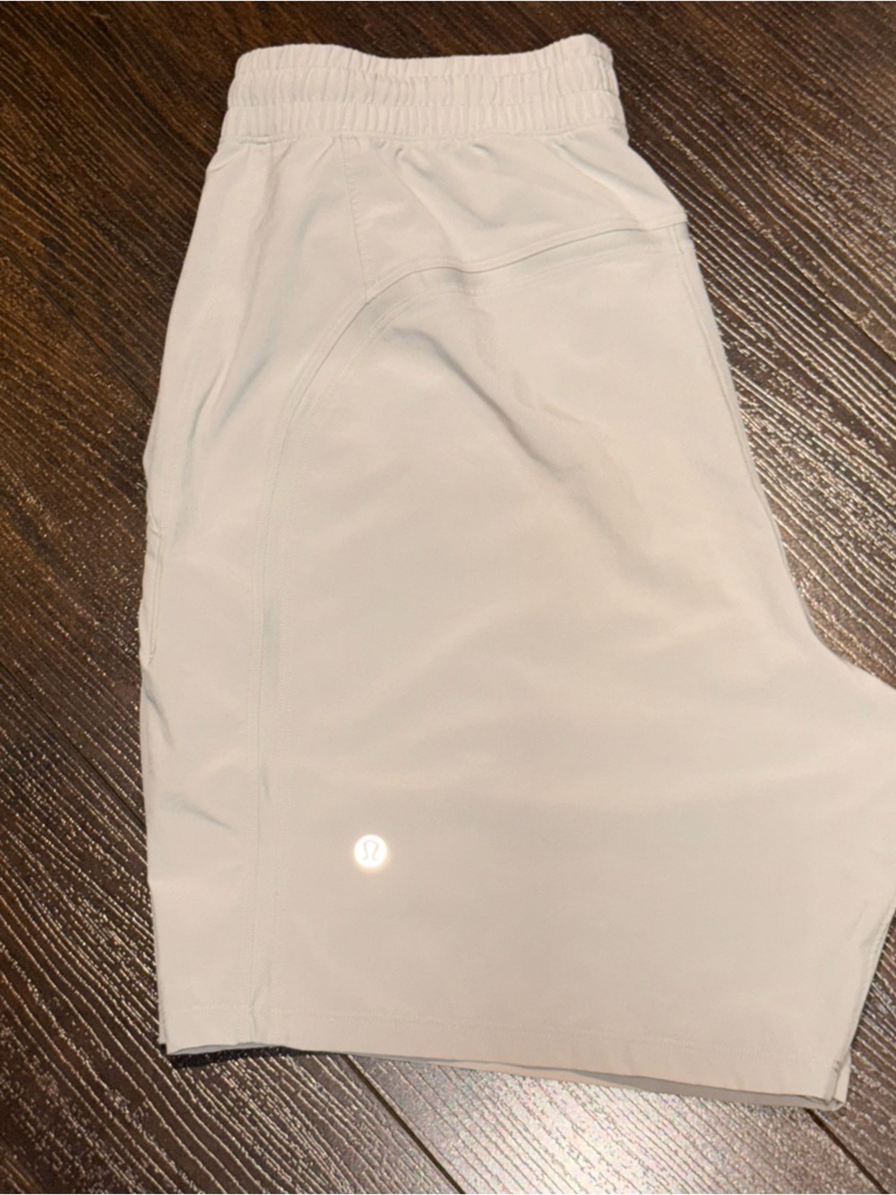 Lululemon Pace Breaker 7” Shorts Mens Size M Grey Unlined Linerless LM7AL5S